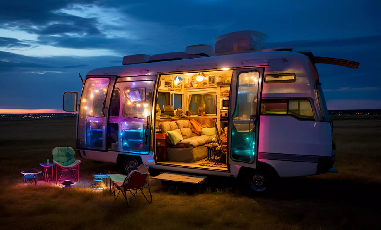 Come si abbina l'illuminazione del camper