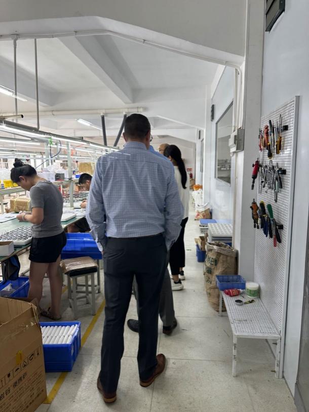 American RV Company visita la nostra azienda per la cooperazione